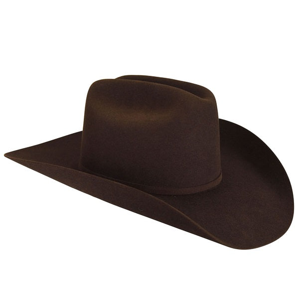 Bailey Courtright 7X Brown Fur Felt Cowboy Hat W1507A
