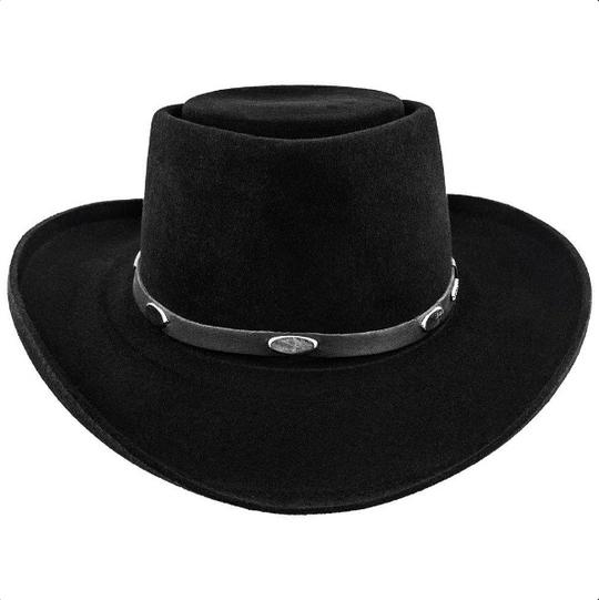 Stetson Royal Flush 6X Black Fur Felt Hat