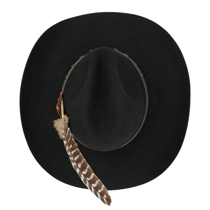 Stetson Broken Bow Black Wool Cowboy Hat