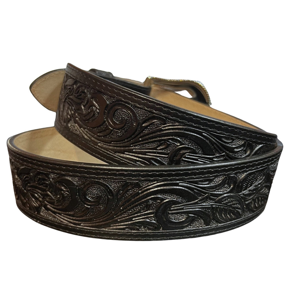 Jaac Arnold Signature Tooled Black Belt 8195
