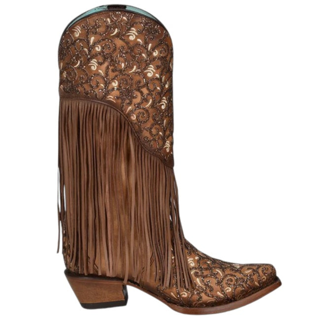 Corral Honey Fringe Women's Boot C3876
