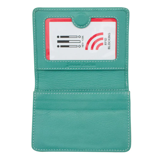 ILI Card Holder Turquoise 7325