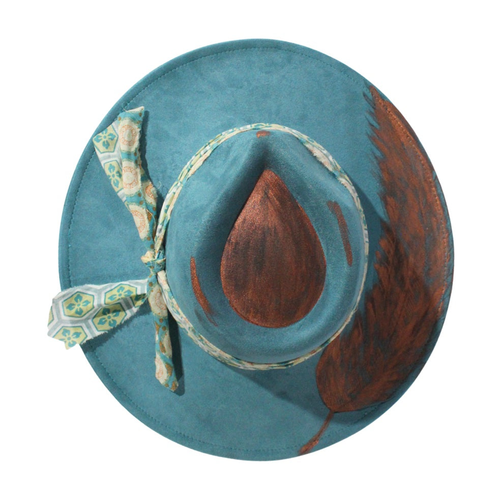 Betsy Simmons Sky Runner Wool Flat Brim
