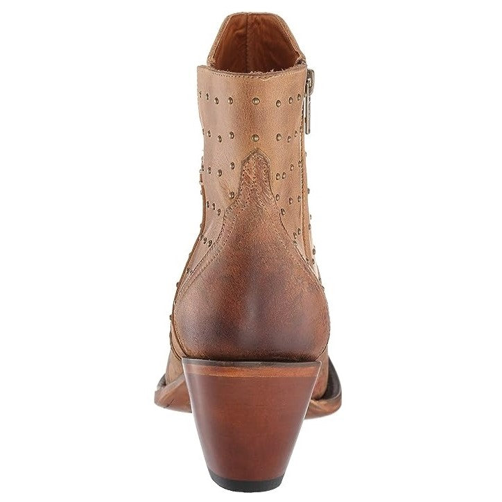 Lucchese Harley Floral Stud Bootie M6004