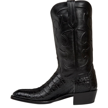 Lucchese Charles Black Caiman Belly Men's Boot M1636
