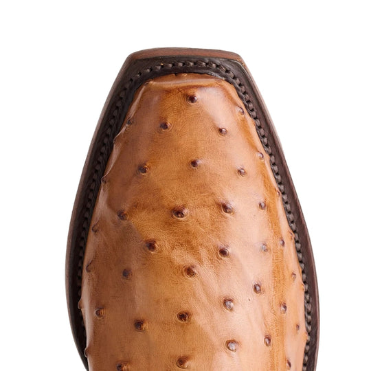 Lucchese Luke Barnwood FQ Ostrich Men's Boot N1156