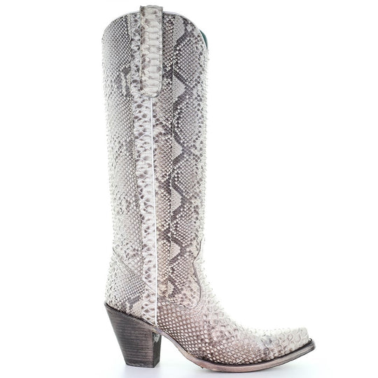 Corral Tall Natural Python Women's Boot A3789