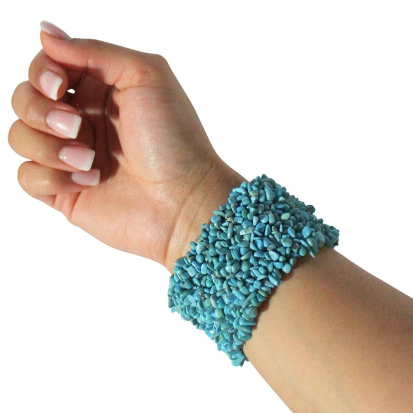 Paige Wallace Stretch Turquoise Bracelet 762