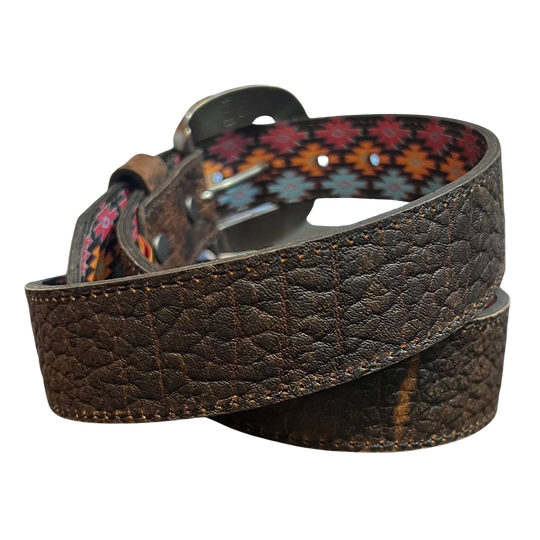 Red Dirt Co. Bison Print Belt 22227BE5