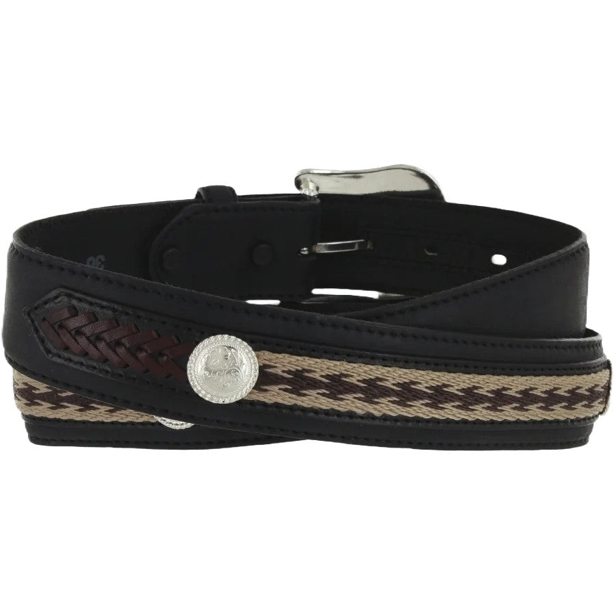Tony Lama The Duke Black Belt 7233L