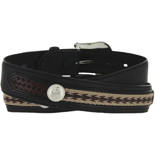 Tony Lama The Duke Black Belt 7233L