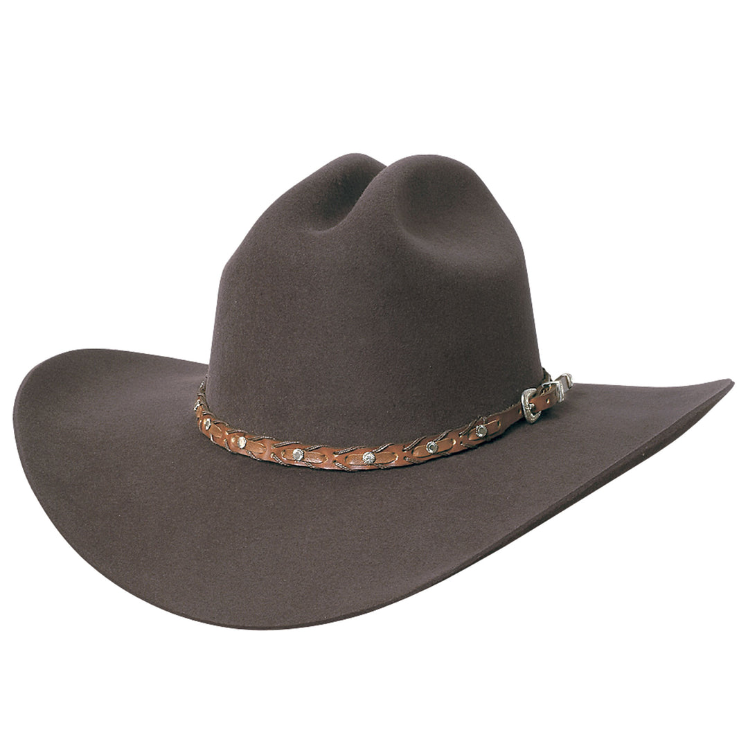Bullhide Pistol Pete 6X Chocolate Wool Cowboy Hat 0397CH