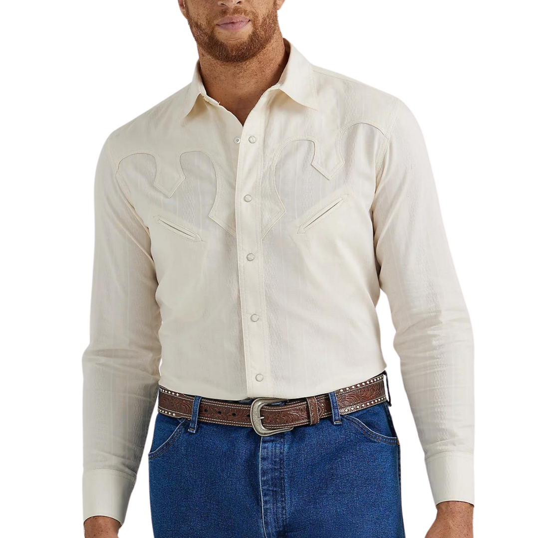 Wrangler Rodeo Textured Men's Button Up 2345064