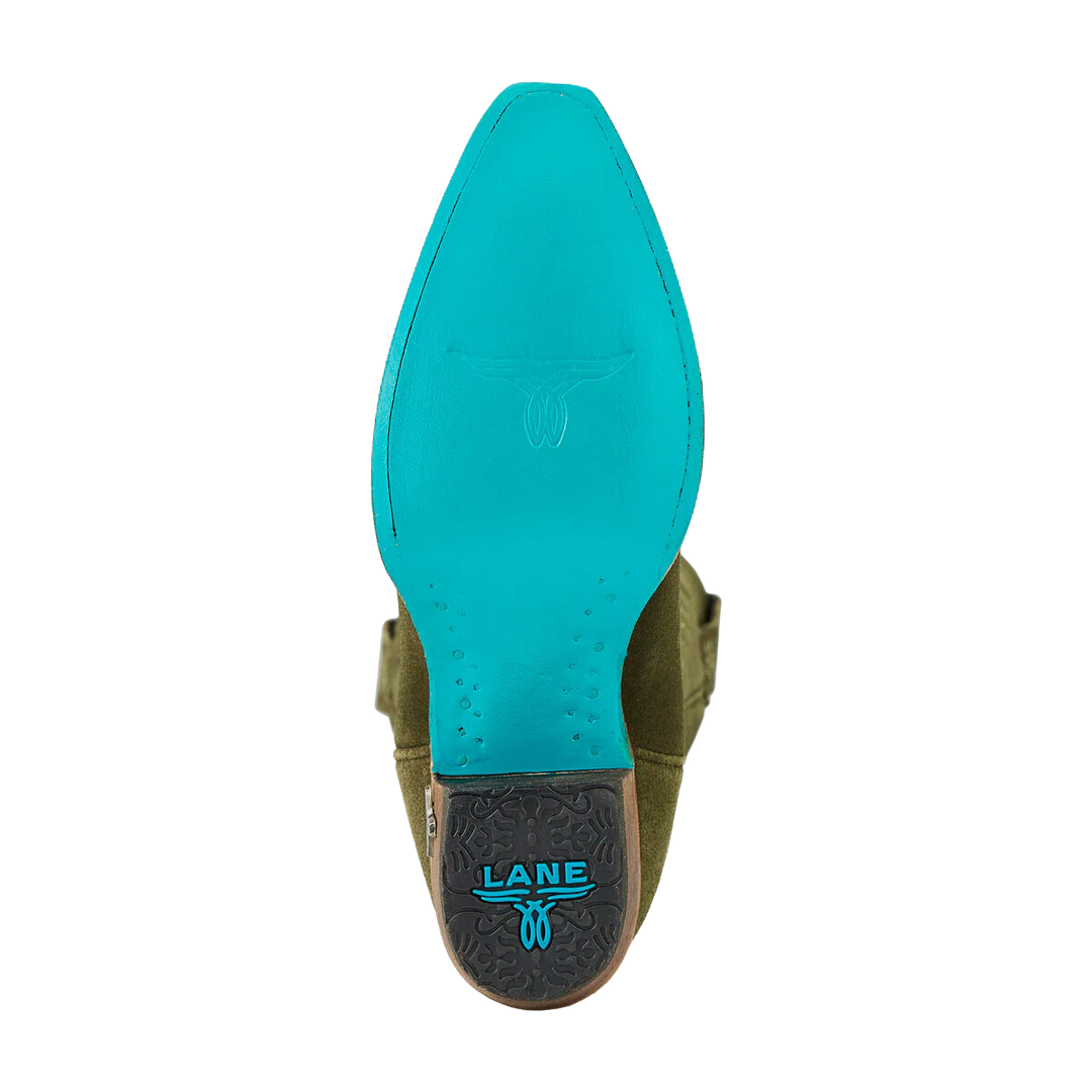 Lane Squash Olive Blossom Suede Women's Boot LB0529B
