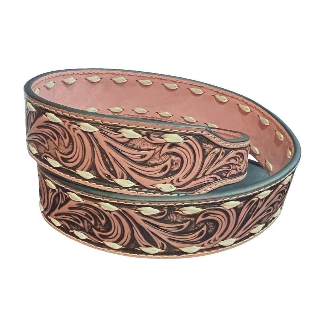 Angel Ranch Tooled Heart Belt D140005930