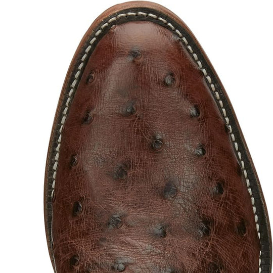 Tony Lama McCandles Chocolate FQ Ostrich Men's Boot 8256