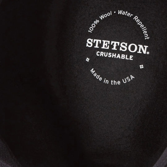 Stetson Bozeman Black Wool Hat