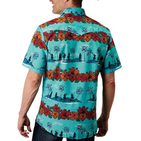 Roper Hawaiian Men's Button Up 03-002-0064-0318