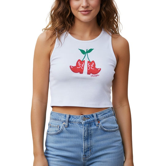 Wrangler Cherry Boots Women's Tank 112375858