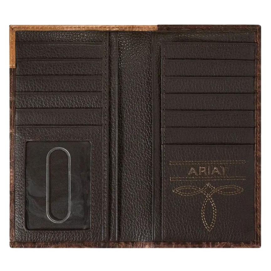 Ariat Crocodile Print Rodeo Wallet A3552802