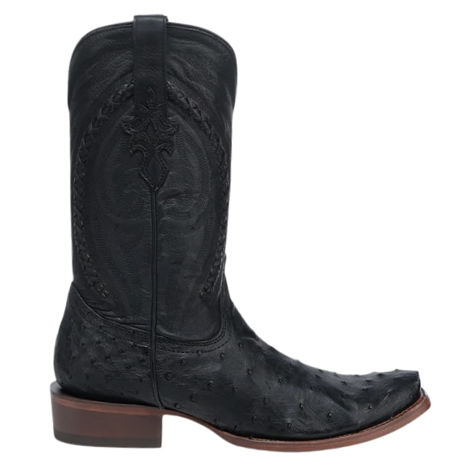 Corral Black Ostrich Men's Boot A4970