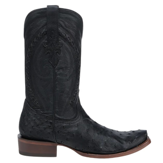 Corral Black Ostrich Men's Boot A4970
