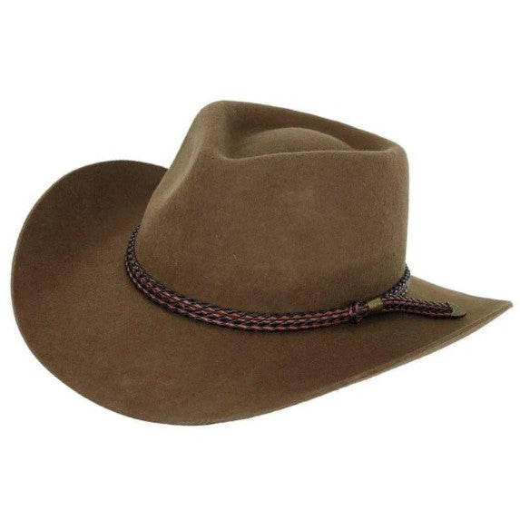 Outback Forbes Brown Wool Hat 1153