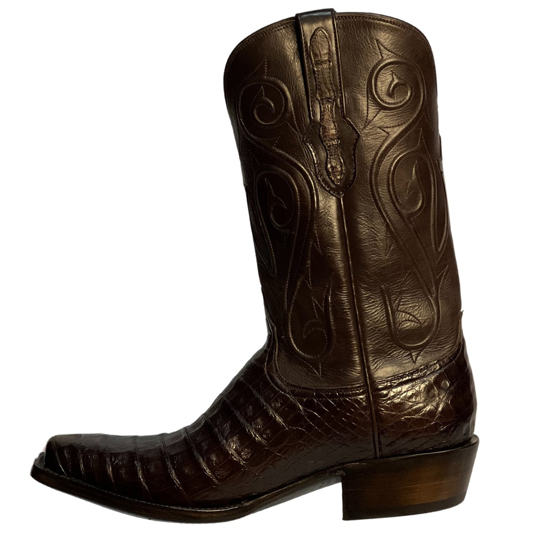 Black Jack Caiman Belly Chocolate Men's Boot CH7115