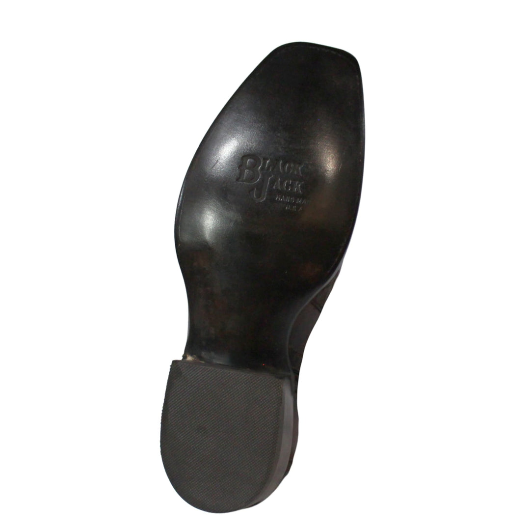 Black Jack Sueded Caiman Belly Men's Bootie CH1329