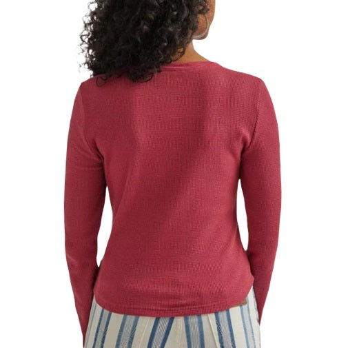 Wrangler Thermal Pink Women's Top 2344653