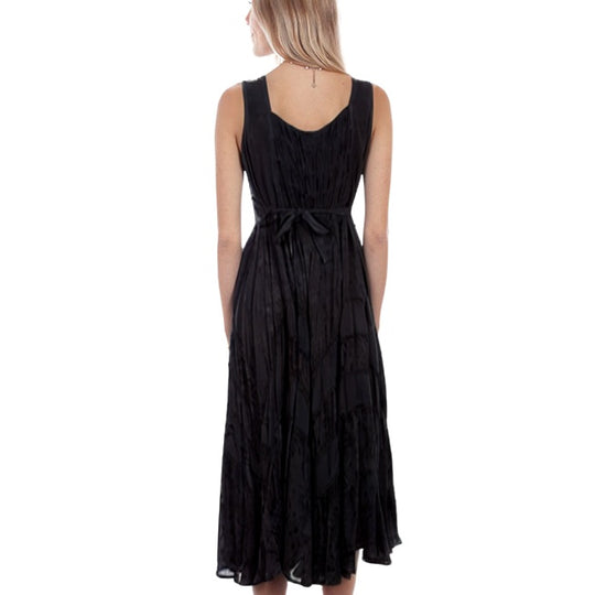 Scully Enchanted Black Lace Front Women's Dress HC118
