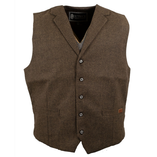 Outback Jessie Brown Men's Vest 29785