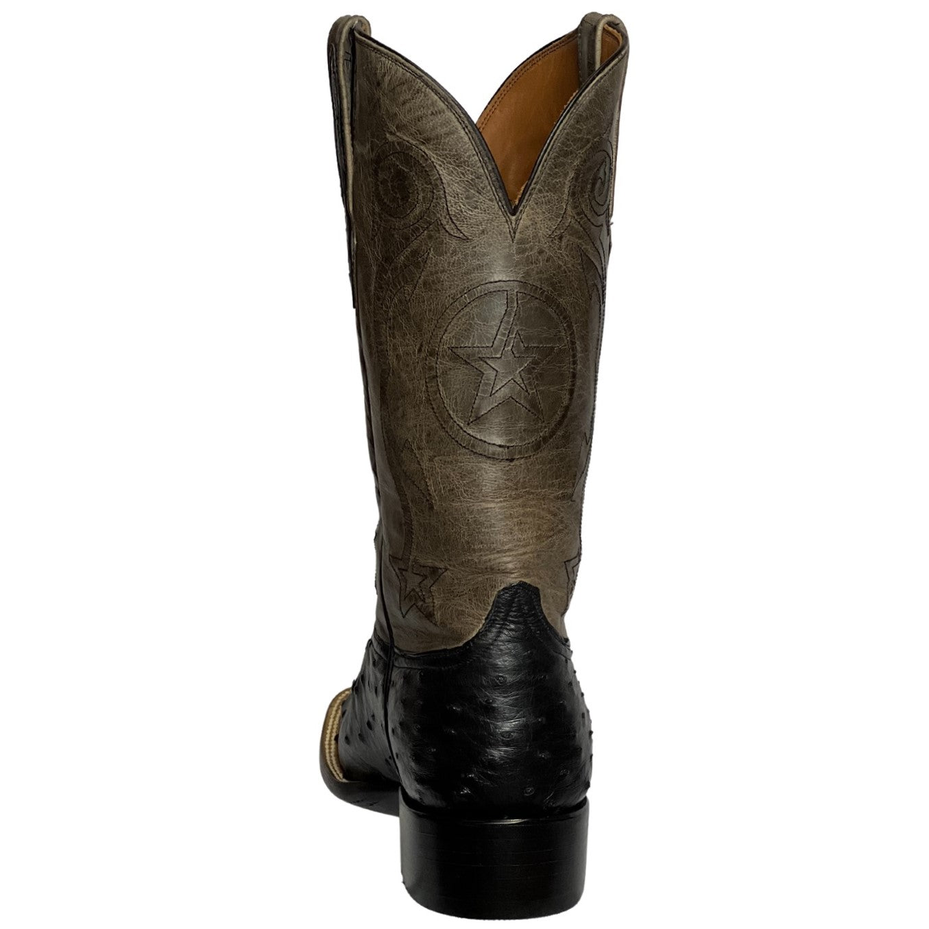Black Jack FQ Ostrich Black Men's Boot BK973 – Wild Bill's Western