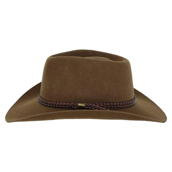 Outback Forbes Brown Wool Hat 1153