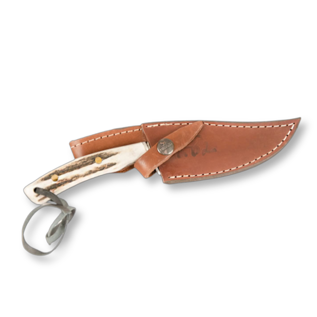 Patagonia Leather "Verijero" Deer Antler Knife CUCH07