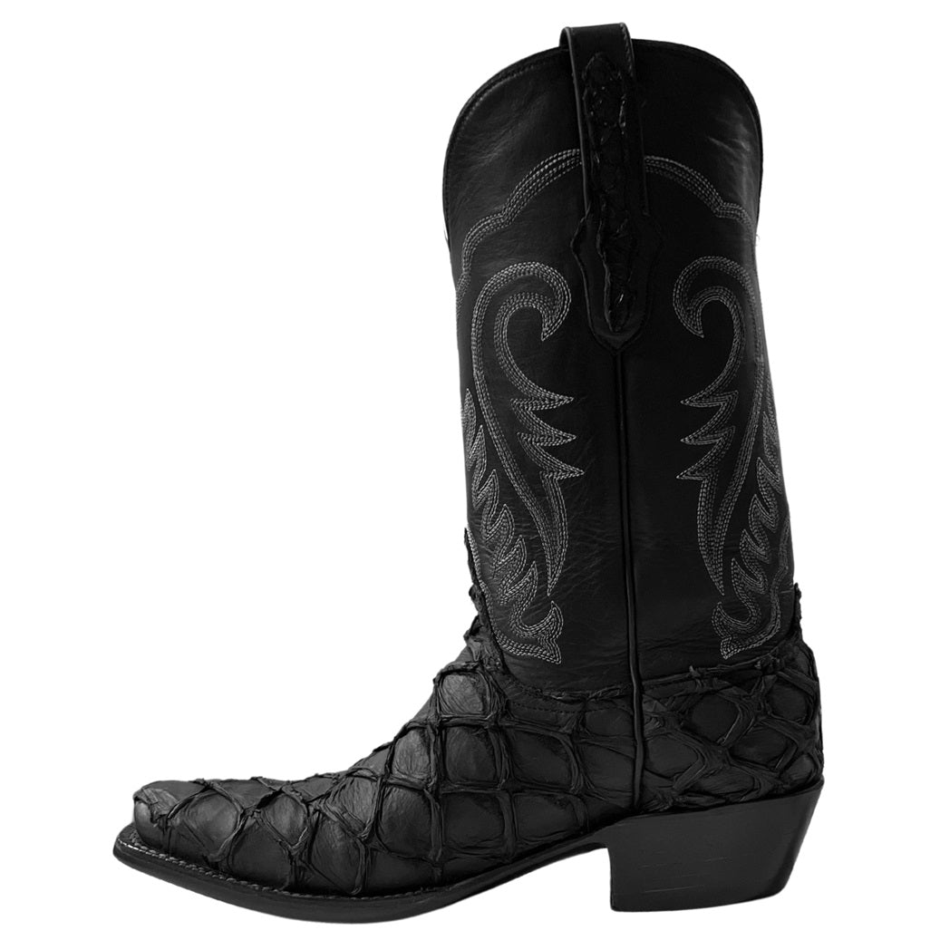 Black Jack Pirarucu Black Men's Boot BK1720-V3