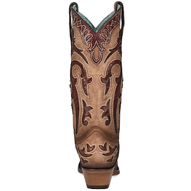 Corral Orix Red Inlay Boot C3924