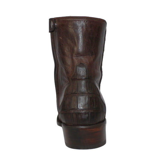 Black Jack Sueded Caiman Belly Men's Bootie CH1329