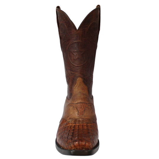 Black Jack Reverse Crocodile Tail Men's Boot MU157