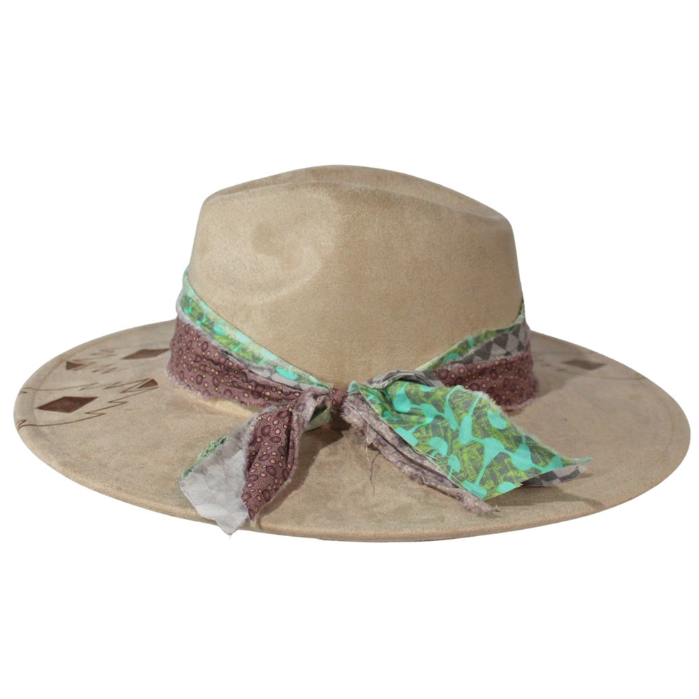Betsy Simmons Aztec Queen Wool Flat Brim