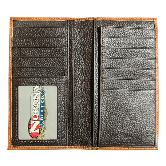Nocona Tooled Stud Rodeo Wallet N5410402