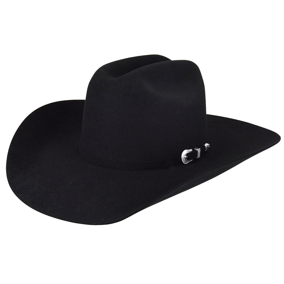 7X American Hat Black Felt Hat 7 5/8