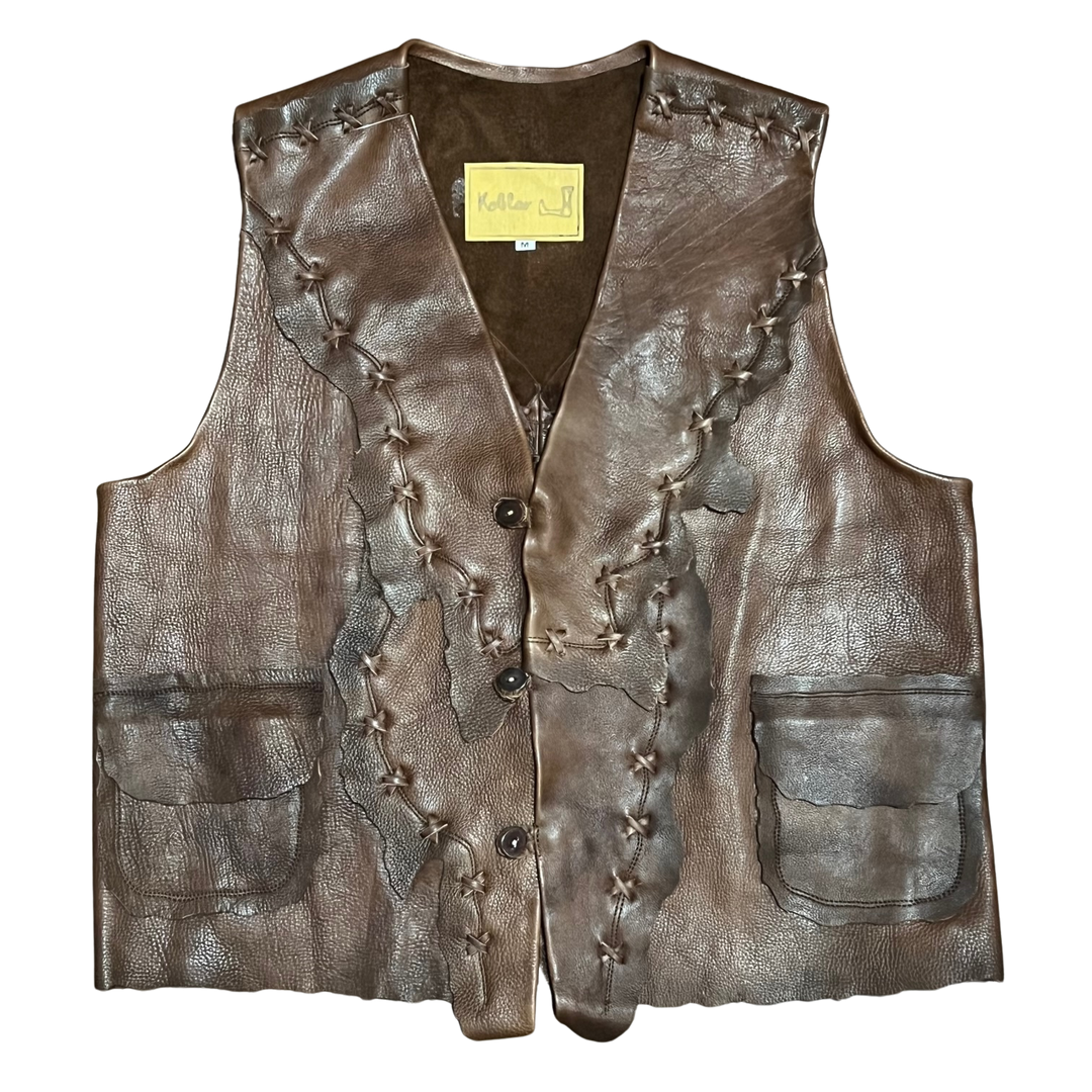 Crocodile 2025 leather vest