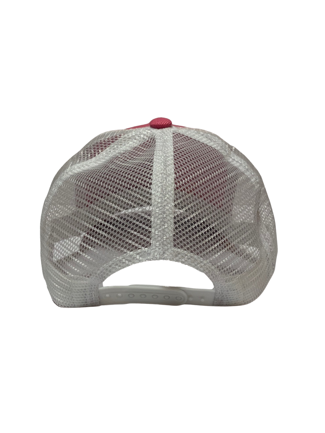 WB Pink White Patch Trucker Cap