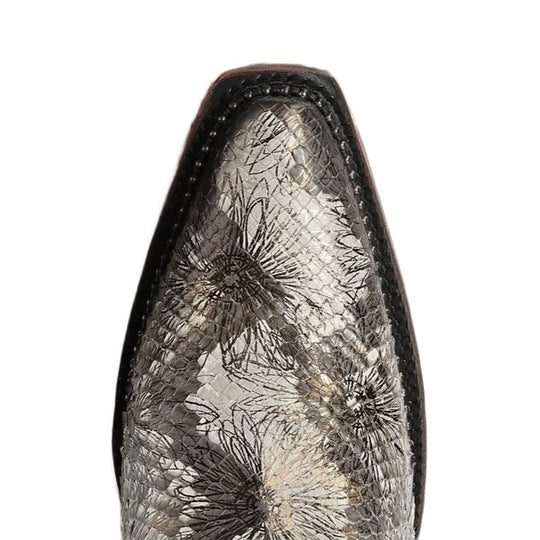 Corral Tall Python Floral Stamp Women’s Boot A5020