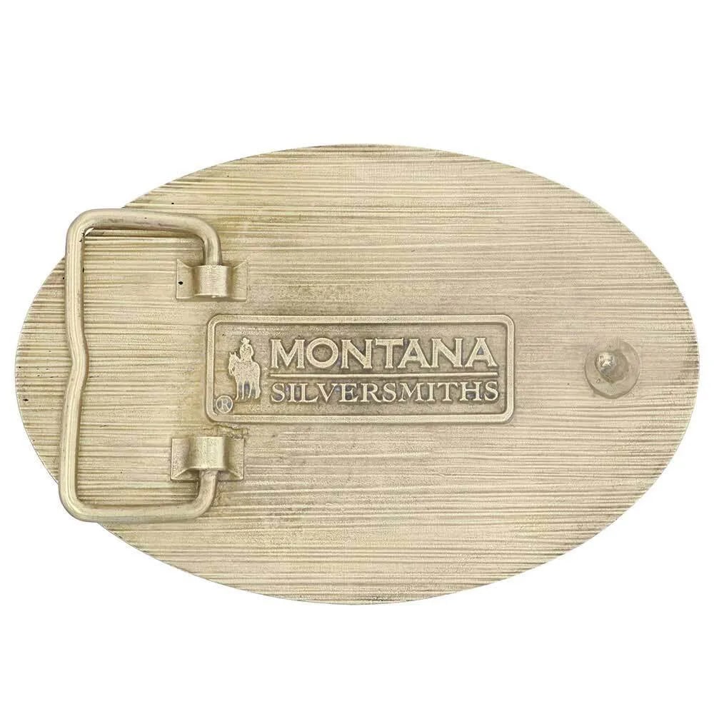 Montana Silversmiths Soaring Eagle Arms Buckle A877