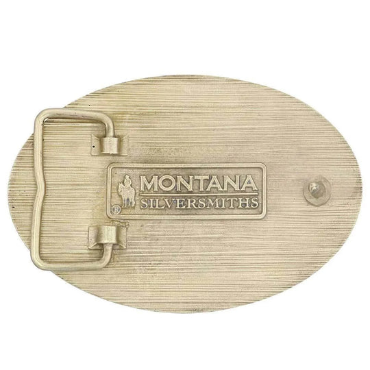 Montana Silversmiths Soaring Eagle Arms Buckle A877