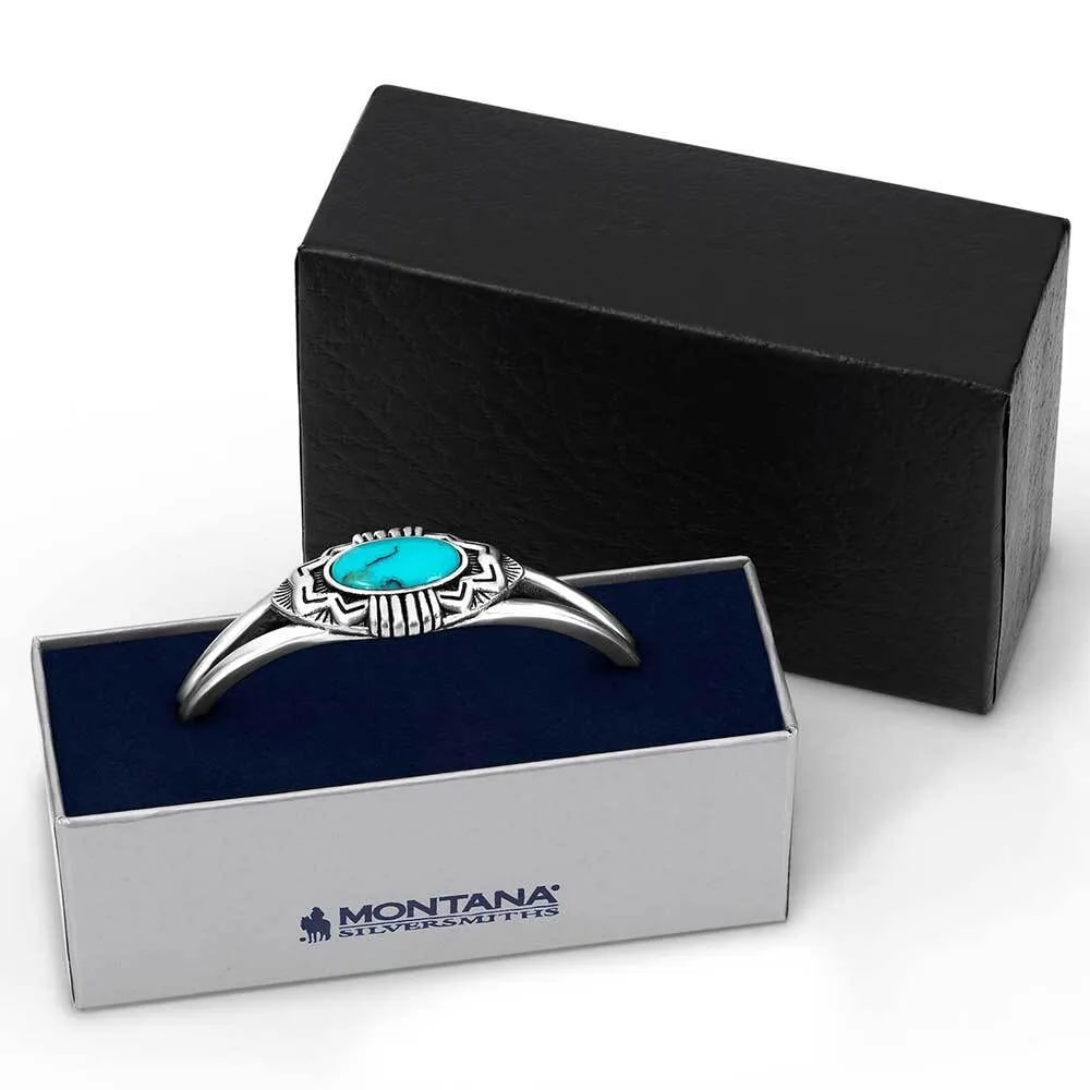Montana Silversmith Blue Mesa Turquoise Bracelet BC5821