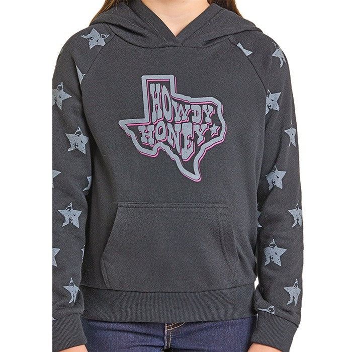 Rock & Roll Howdy Honey Girl's Hoodie BG94T07434