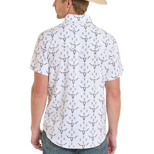 Rock & Roll Static Longhorn Men’s Polo Bmn3s08397